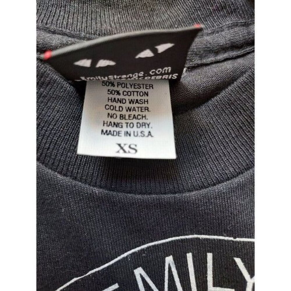 Vintage Emily the Strange Tshirt, Cat Posse, Black, Large - Picture 3 of 4